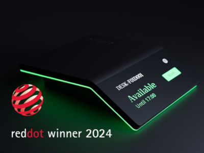 Humly Booking Device Wins Red Dot Design Award